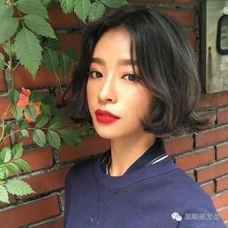 韩国网红黑发