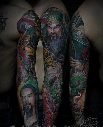 人物纹身图片,人物故事与个性表达