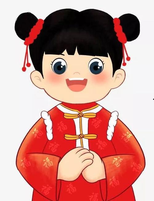 拜年的图片